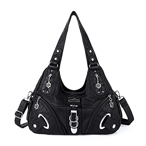 Angelkiss Hobo Purses and handbags for Women Satchel Handbag Women Purses Large Daily Shoulder Bags - necksoother