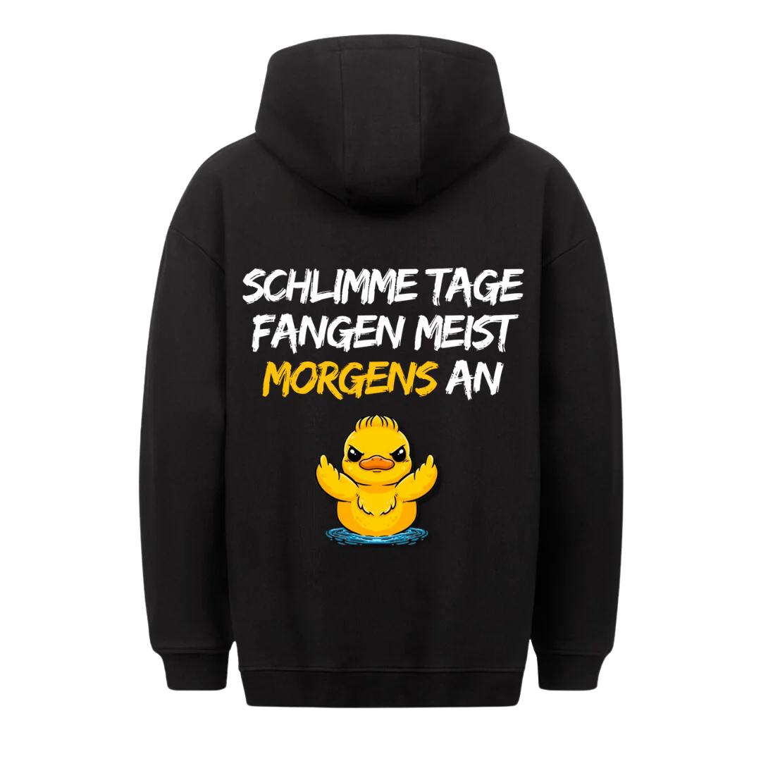 Schlimme Tage - Premium Hoodie - necksoother
