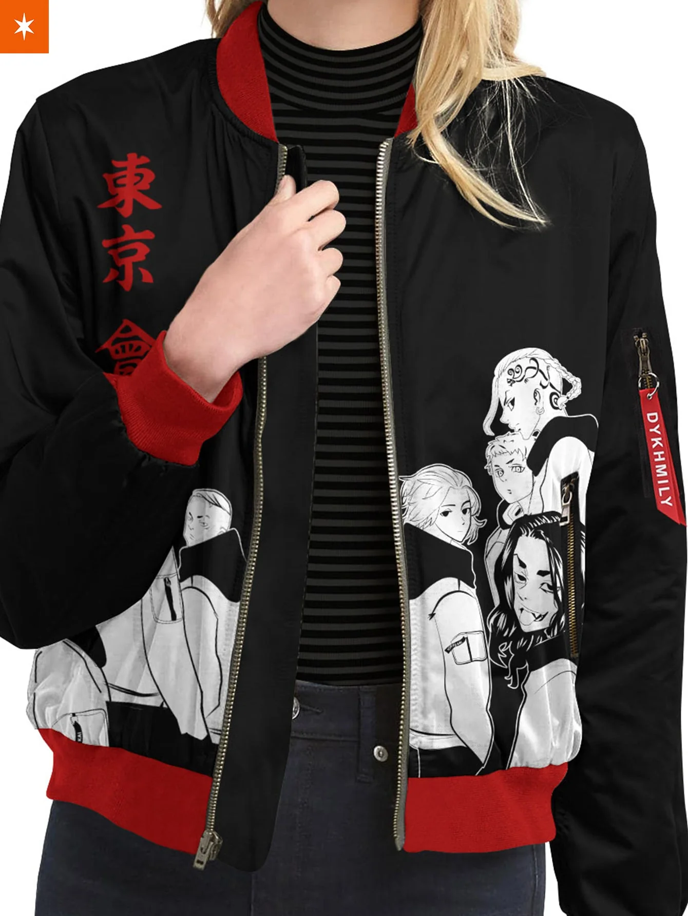 Tokyo Manji Kai Bomber Jacket - necksoother