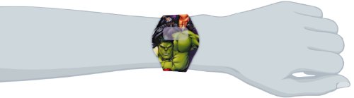 Marvel The Avengers Kids' AVG1518 Digital Display Analog Quartz Grey Watch - necksoother