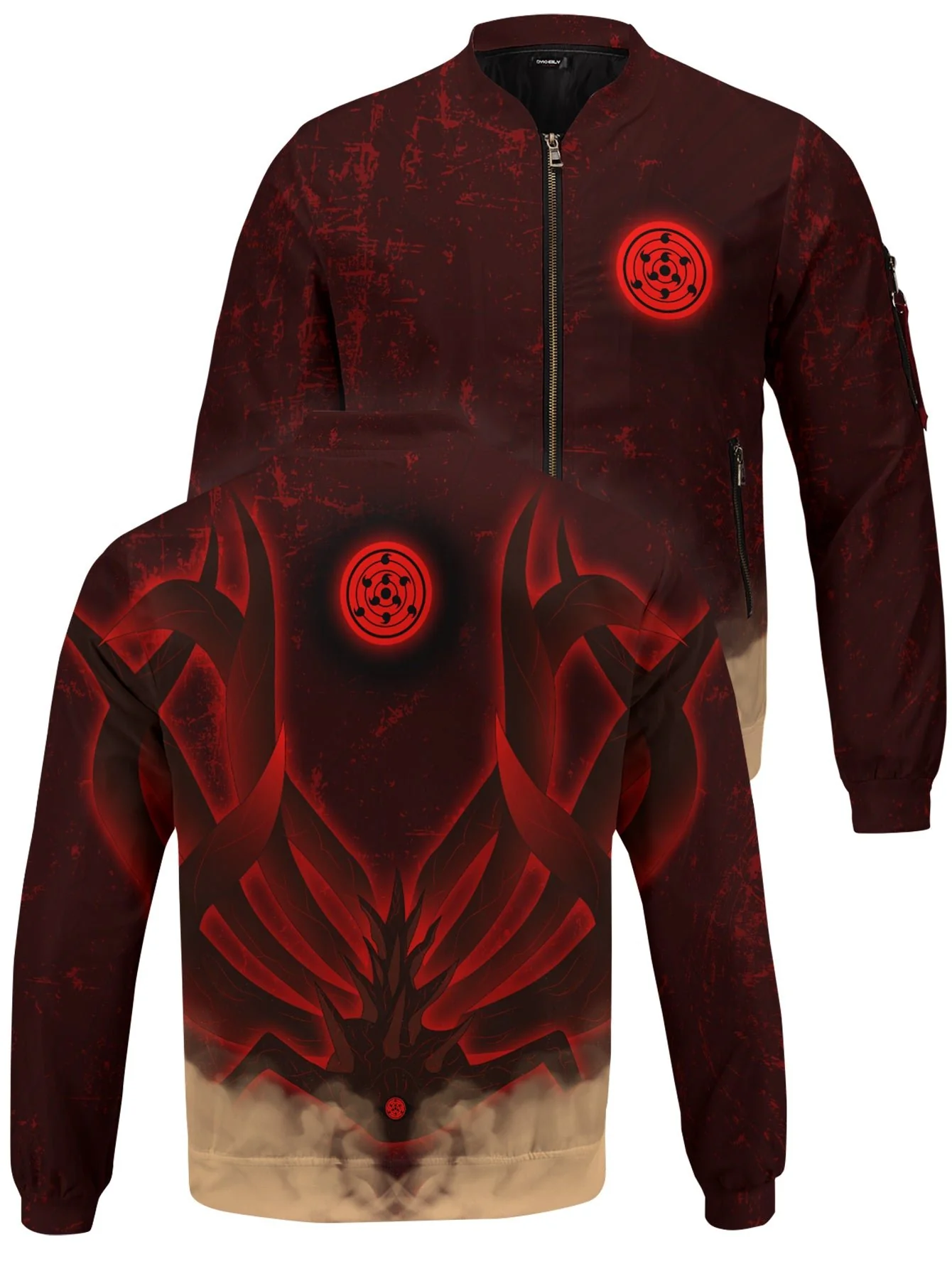 10 Tailed Beast Bomber Jacket - necksoother