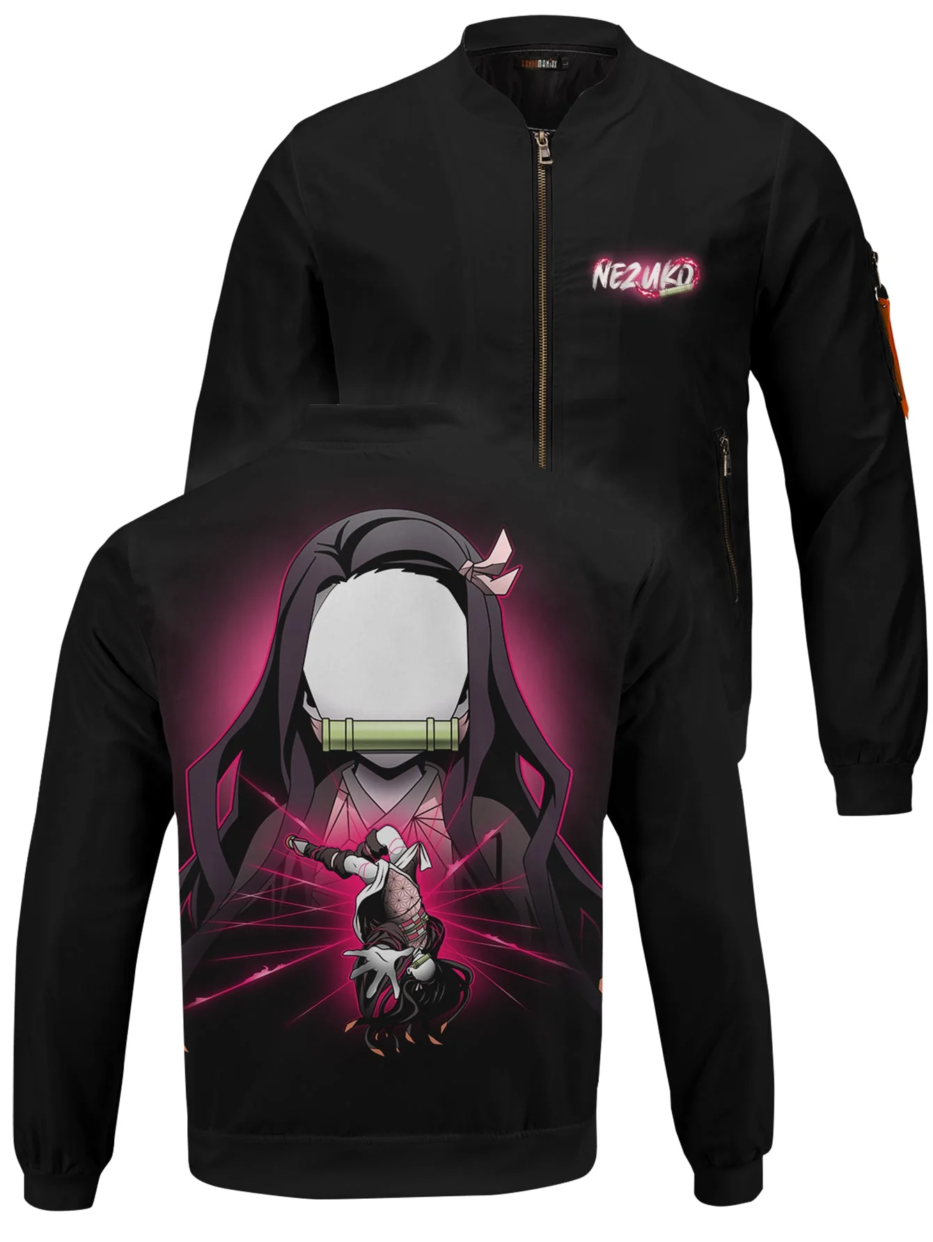 Nezuko Spirit V2 Bomber Jacket - necksoother
