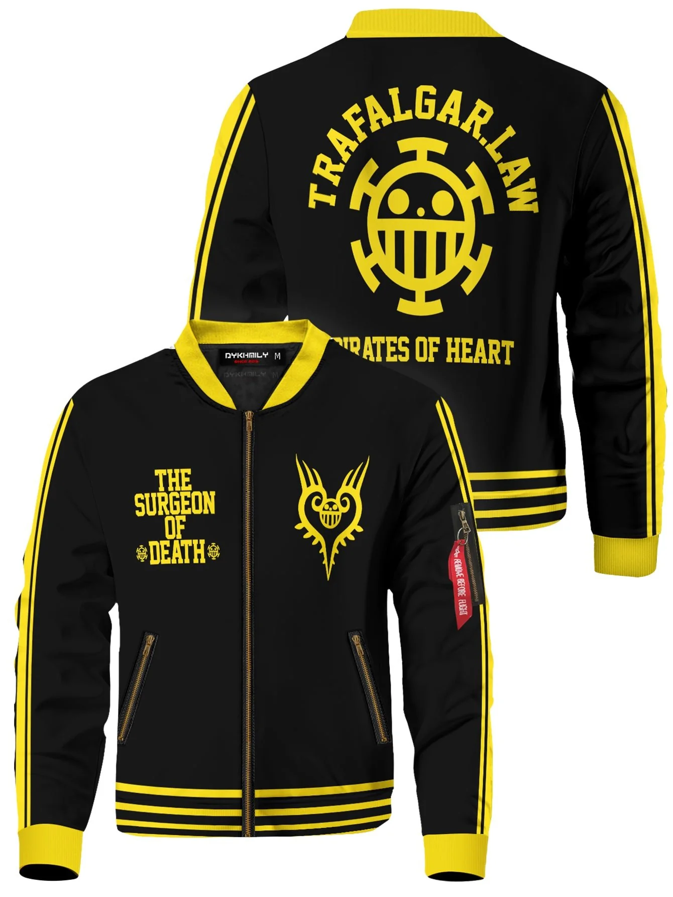 Heart Pirates Bomber Jacket - necksoother