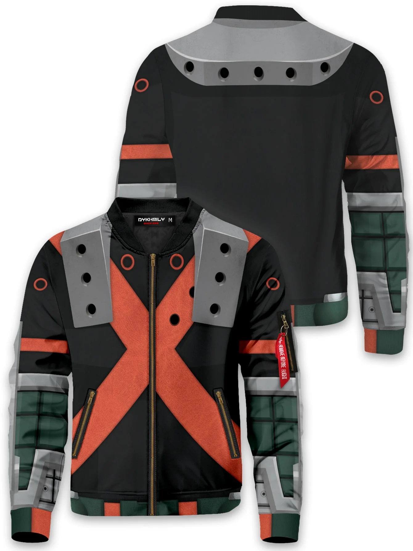 Katsuki Bakugo Bomber Jacket - necksoother