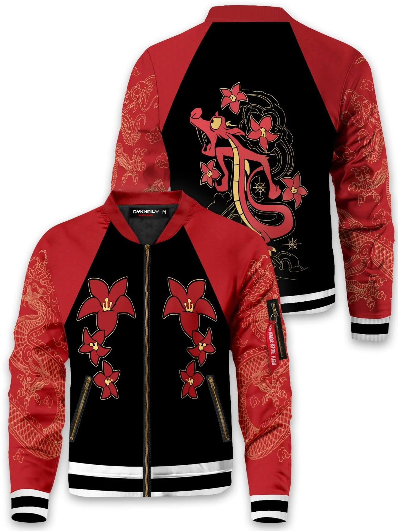 Guardian Dragon Bomber Jacket - necksoother