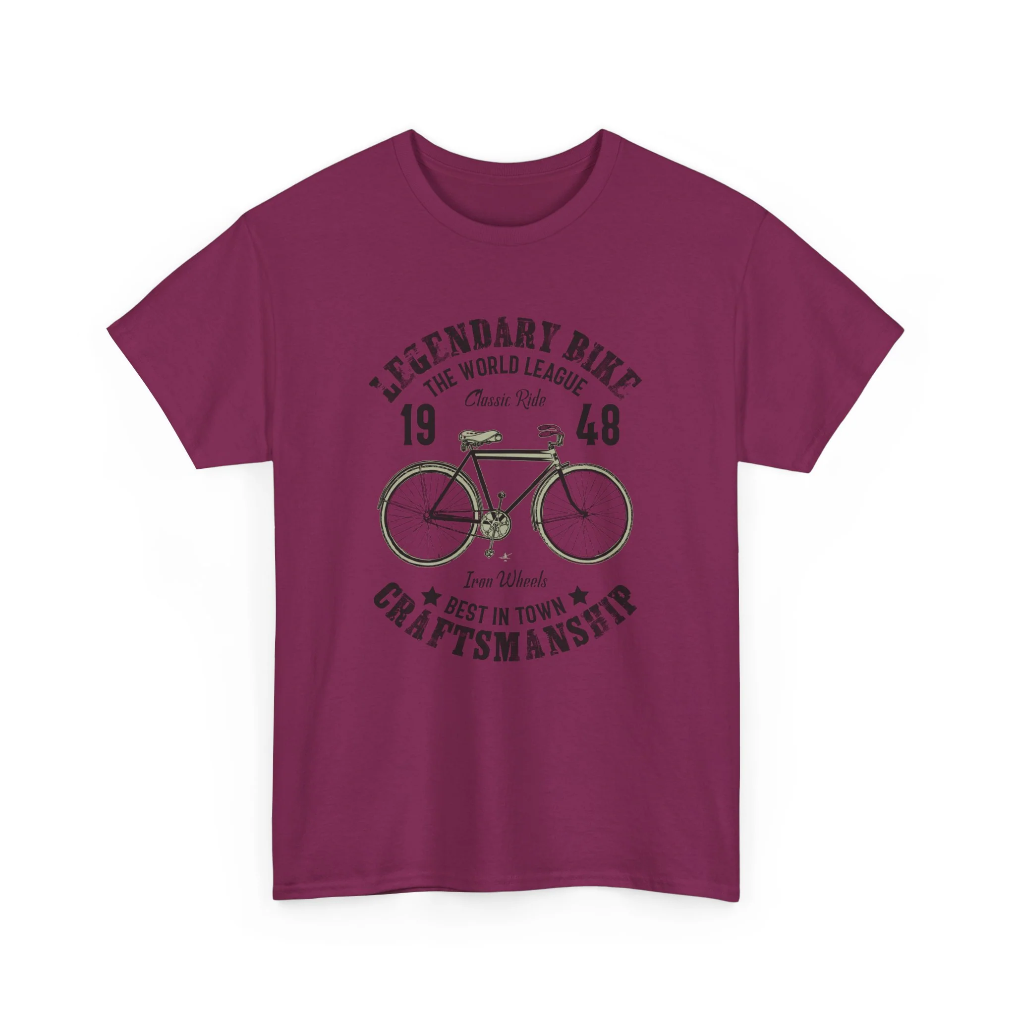 Legendary Bike Heavy Cotton Tee - necksoother