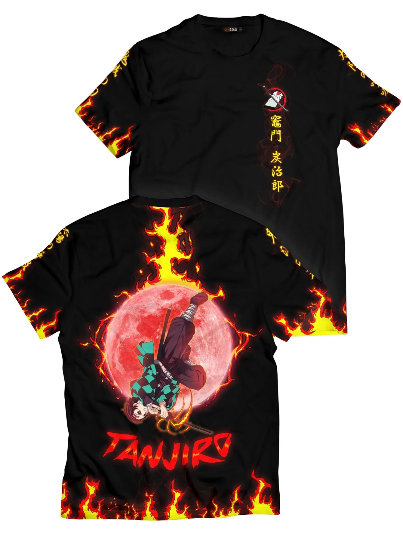 Tanjiro Moonfall Unisex T-Shirt - necksoother