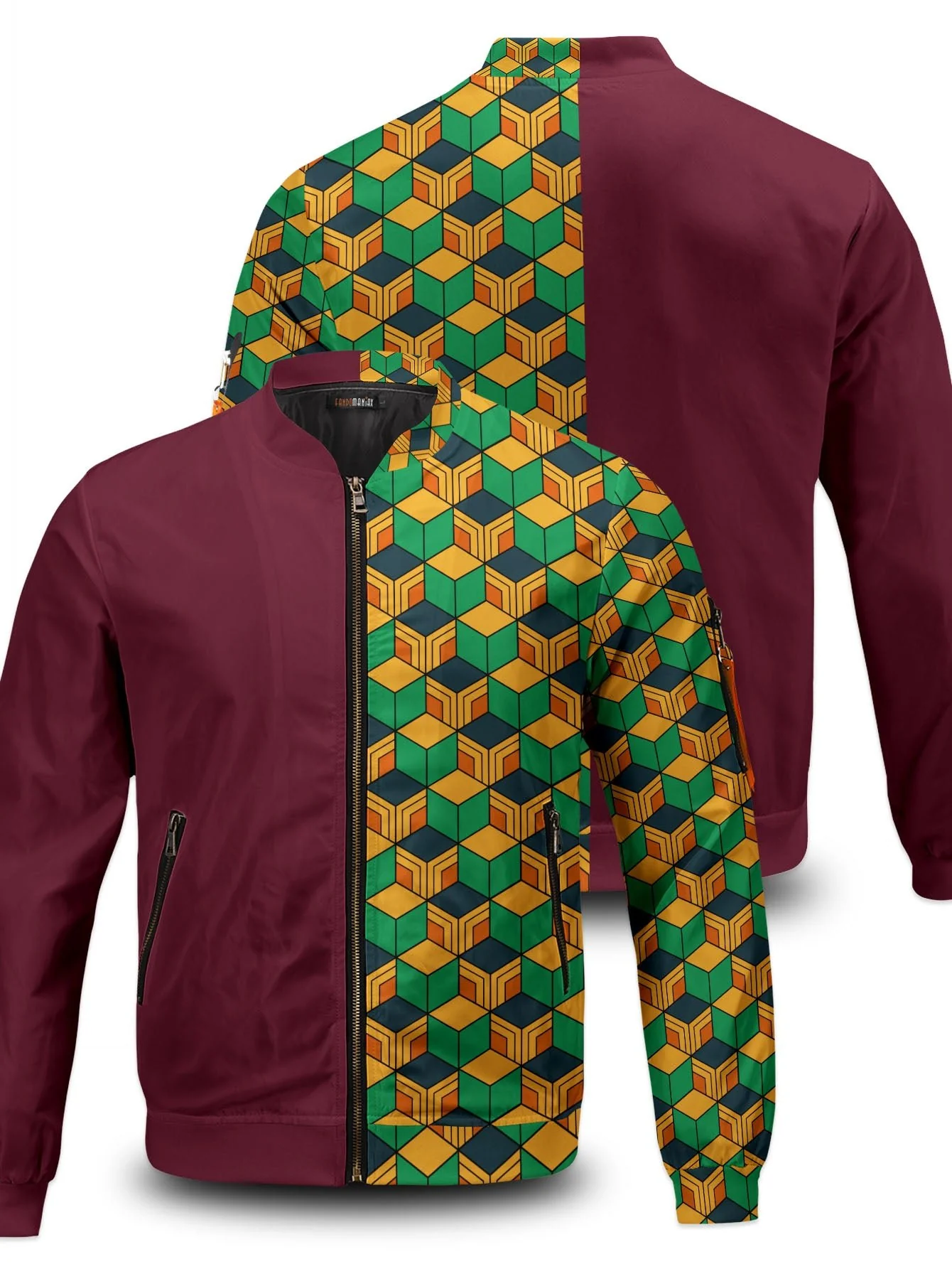 Cosplay Giyu Bomber Jacket - necksoother