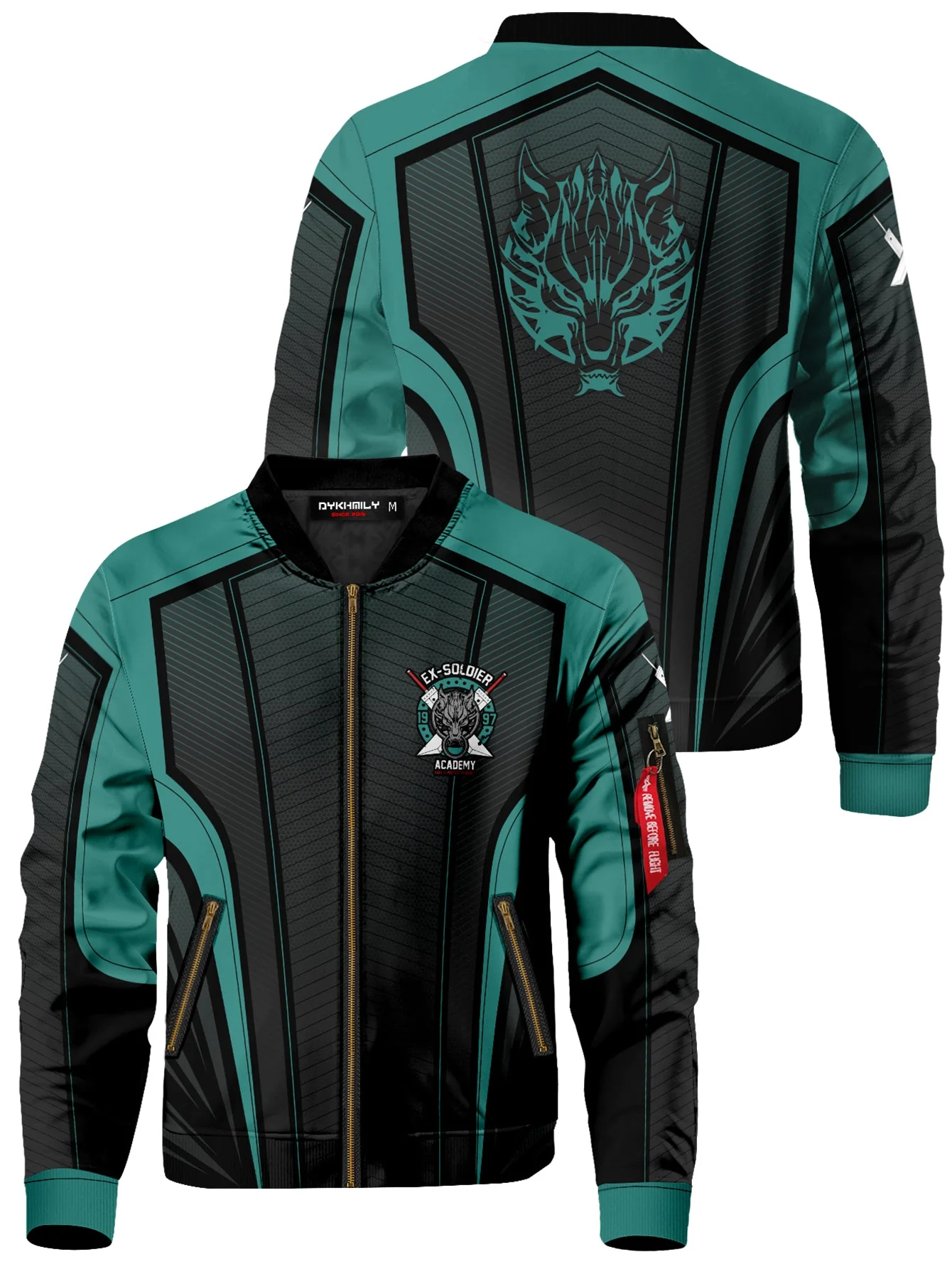 Ex-Soldier Academy Bomber Jacket - necksoother