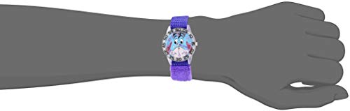 Disney Winnie The Pooh Kids' WDS000617 All About Me Analog Display Analog Quartz Purple Watch - necksoother