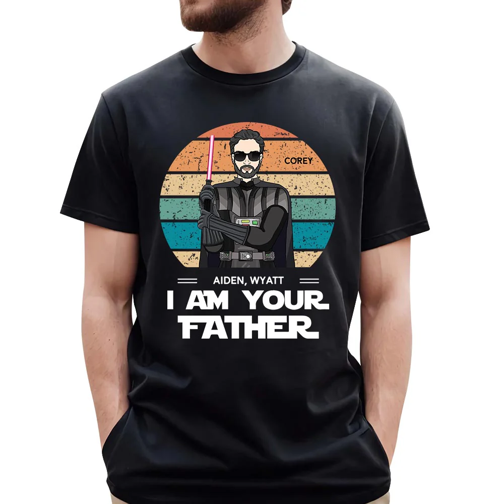 I Am Your Father Shirt For Dad - Perfect Personalized Father's Day Gifts - necksoother