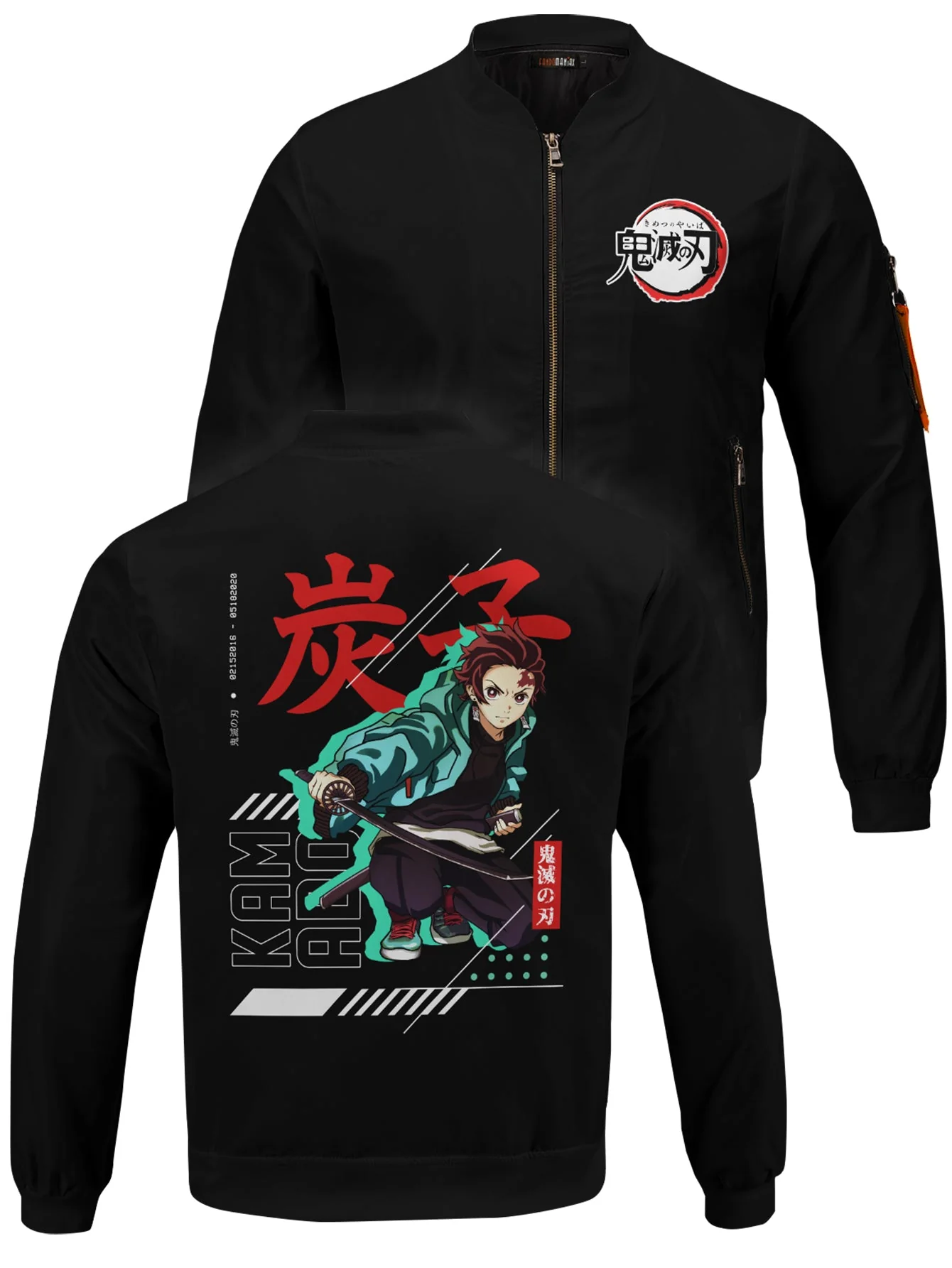 Tanjiro StWear Bomber Jacket - necksoother