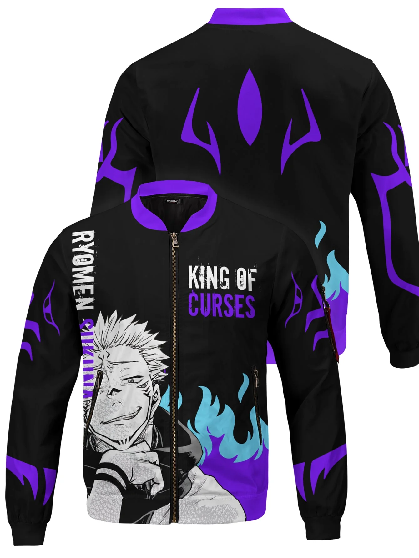 King of Curses Bomber Jacket - necksoother