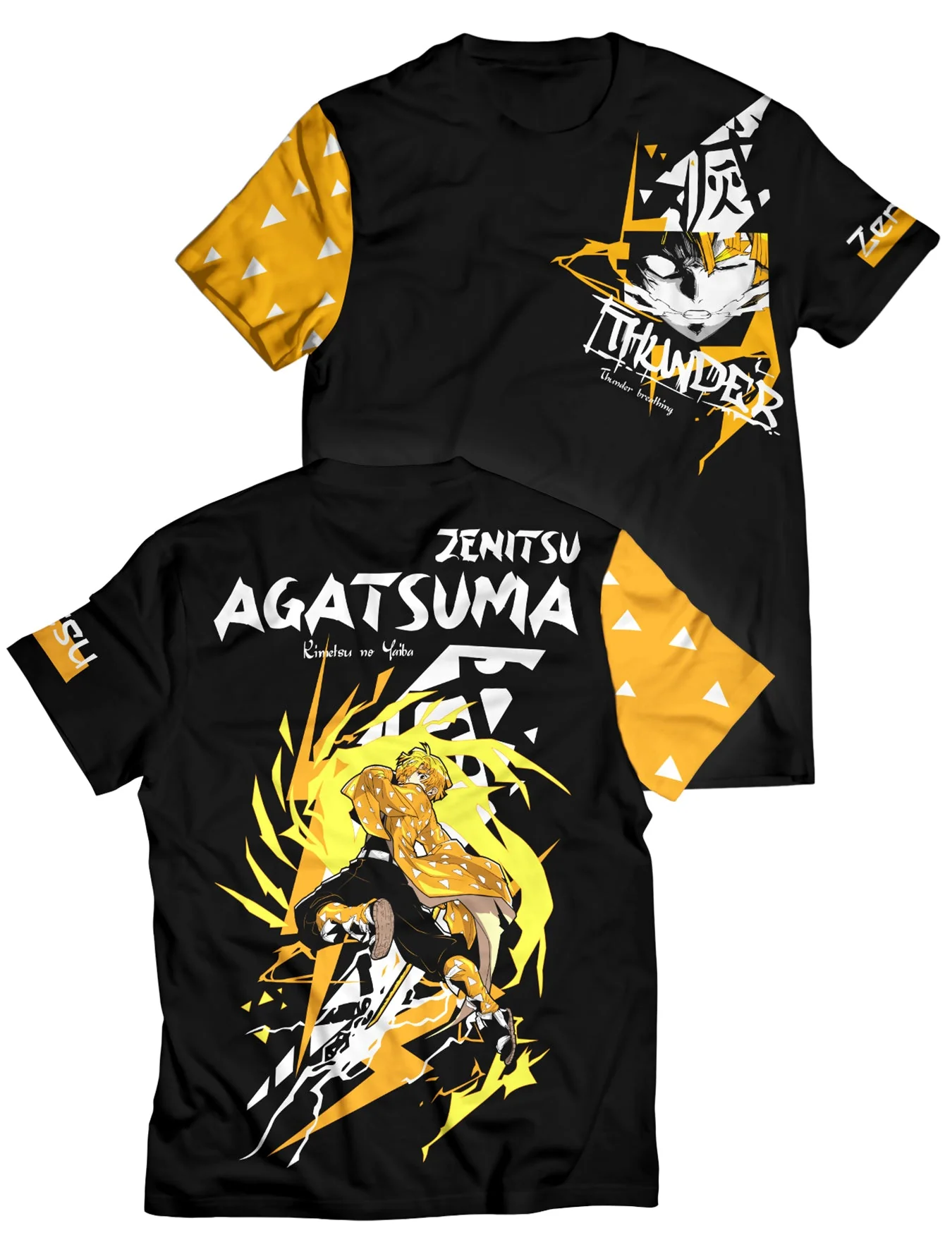 Zenitsu Thunders Unisex T-Shirt - necksoother