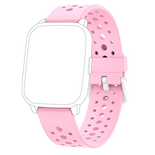 Soft Silicone Smart Watch Replacement Strap 20mm for Boys Girls For kids Watch - necksoother