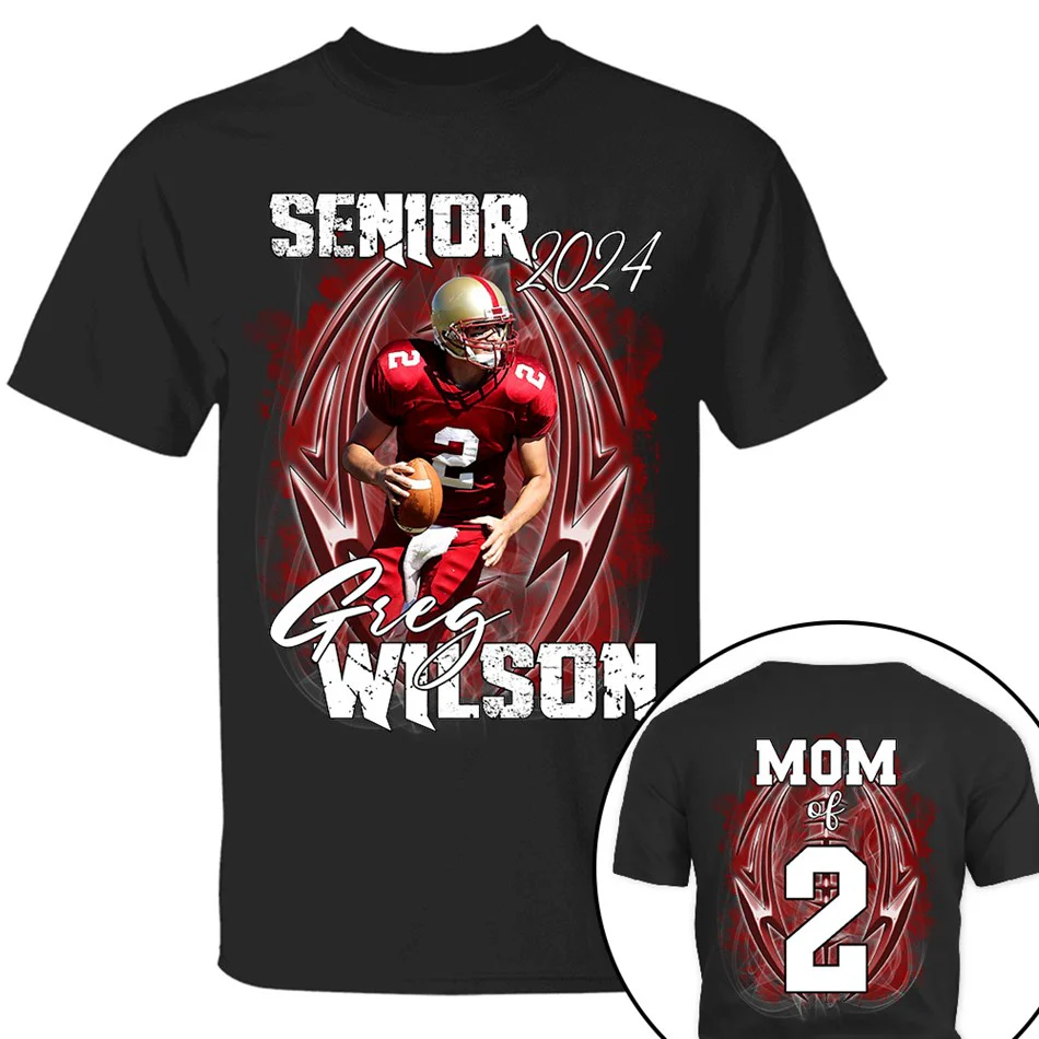 Unique Custom Game Day Shirt For Football Family Football Mom Dad Gameday Shirt H2511 - necksoother