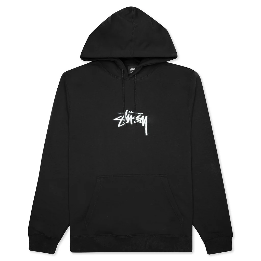 Stock Logo App. Hoodie - Black - necksoother