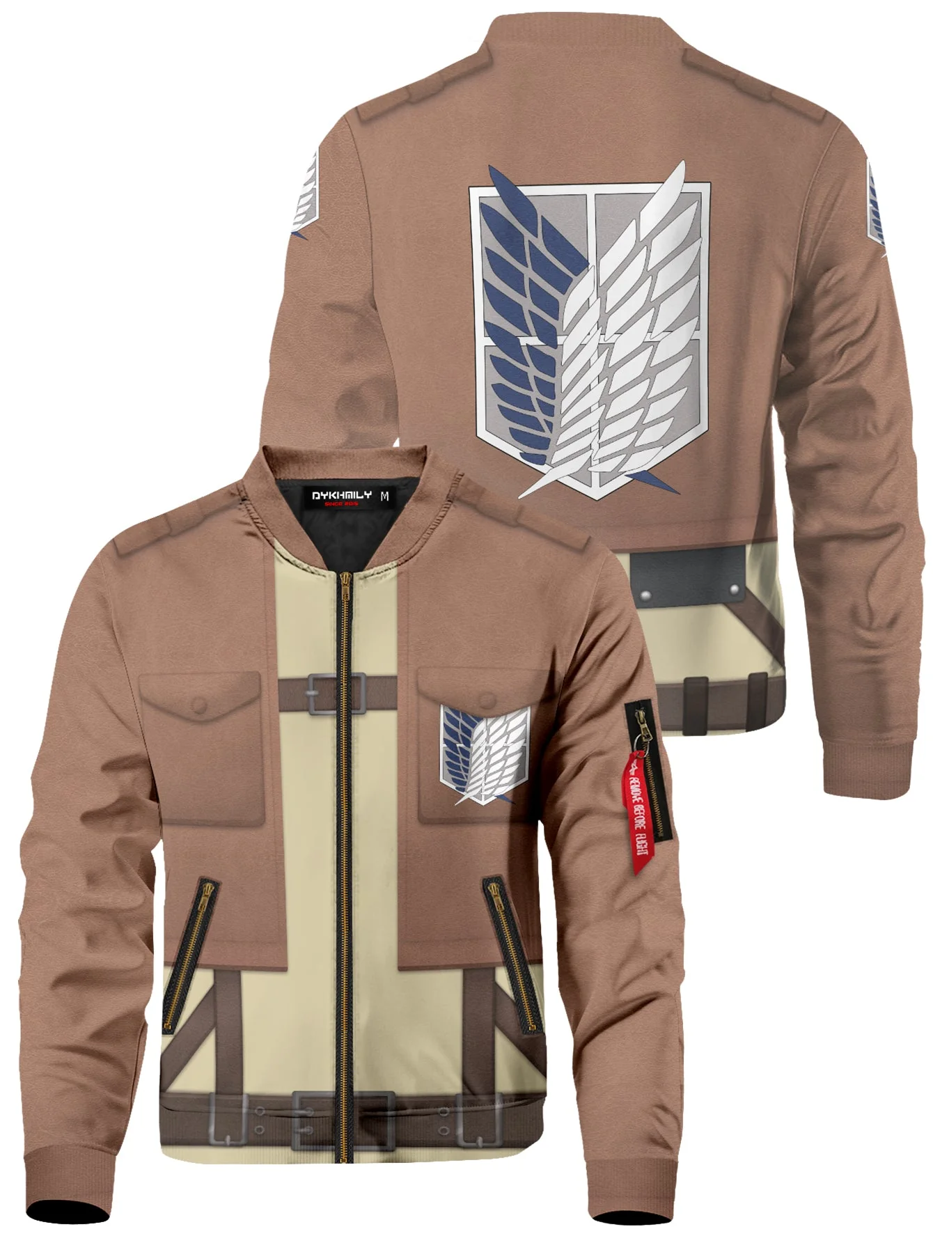 AOT Scout Regiment Bomber Jacket - necksoother
