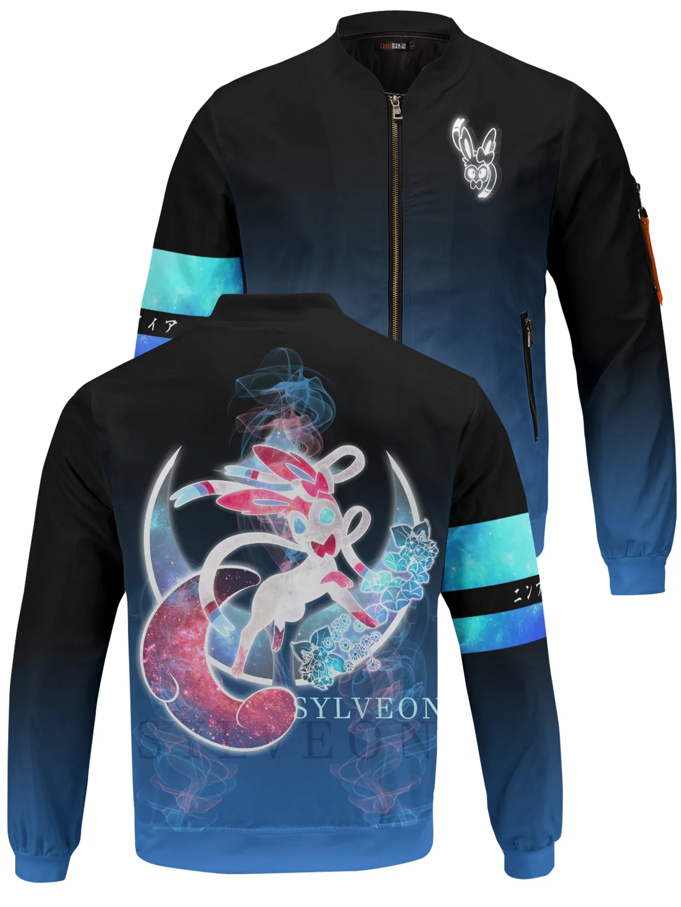Sylveon Spirit Bomber Jacket - necksoother