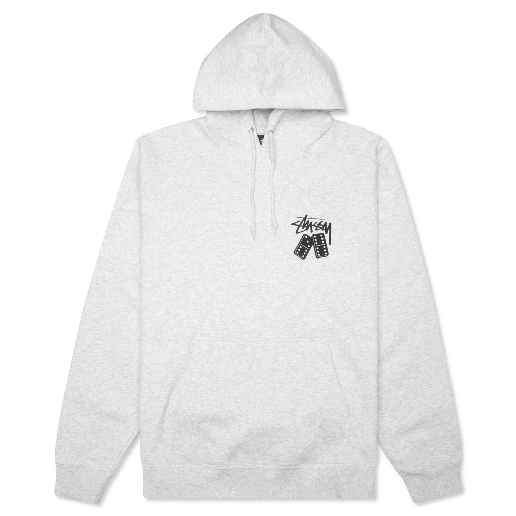 Dominoes Hoodie - Ash - necksoother
