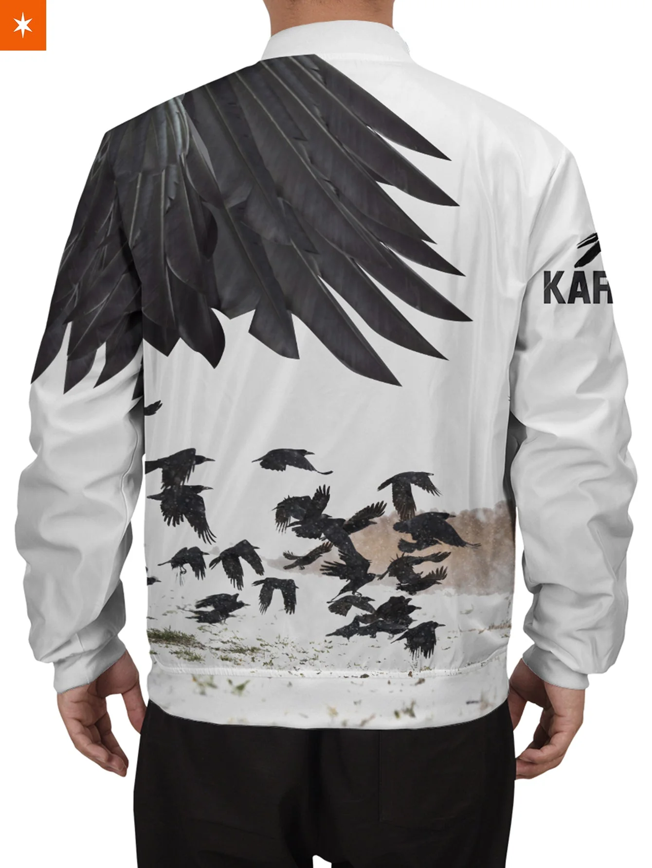 Karasuno Crows Bomber Jacket - necksoother