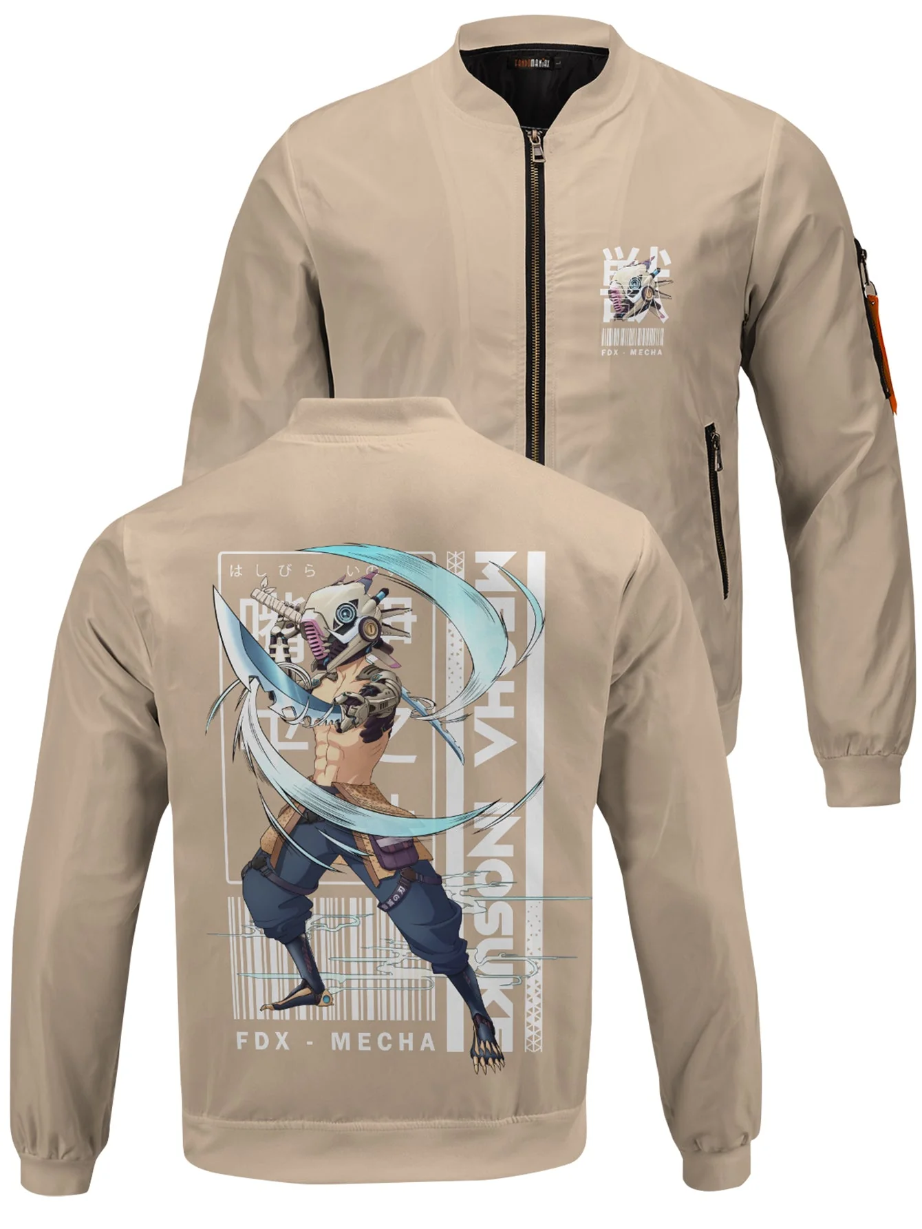 Mecha Inosuke Bomber Jacket - necksoother