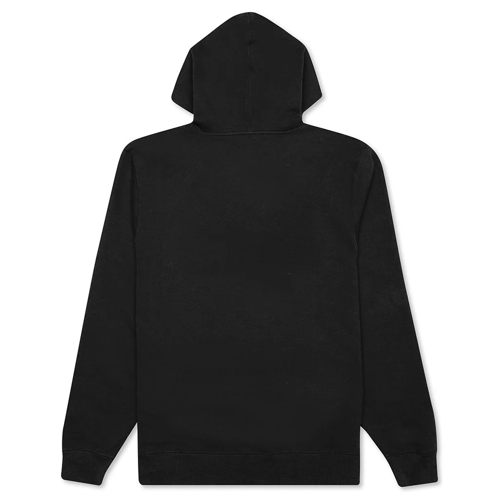 Stock Logo Hoodie - Black - necksoother