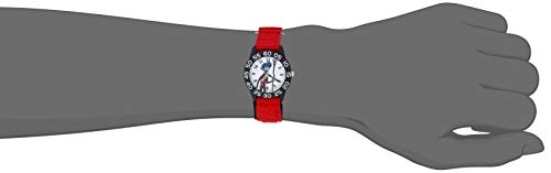 Disney Onward Kids' Plastic Time Teacher Analog Quartz Nylon Strap Watch - necksoother