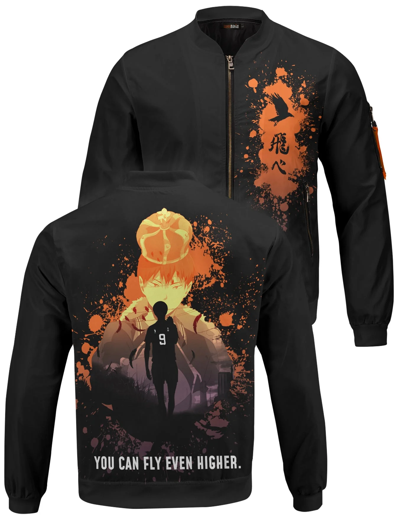 Tobio Spirit Bomber Jacket - necksoother