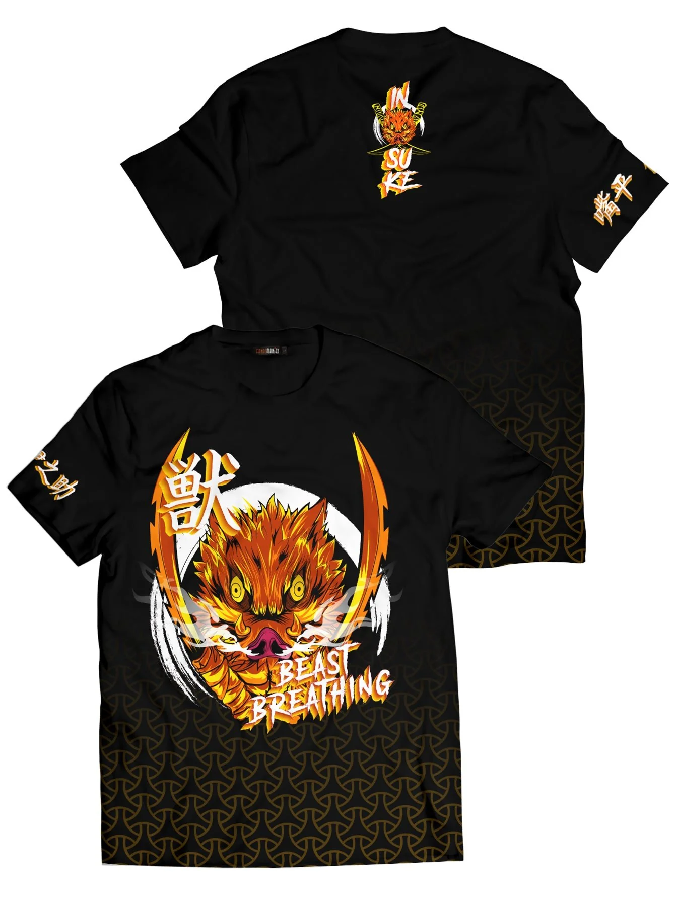 Inosuke Samurai Unisex T-Shirt - necksoother