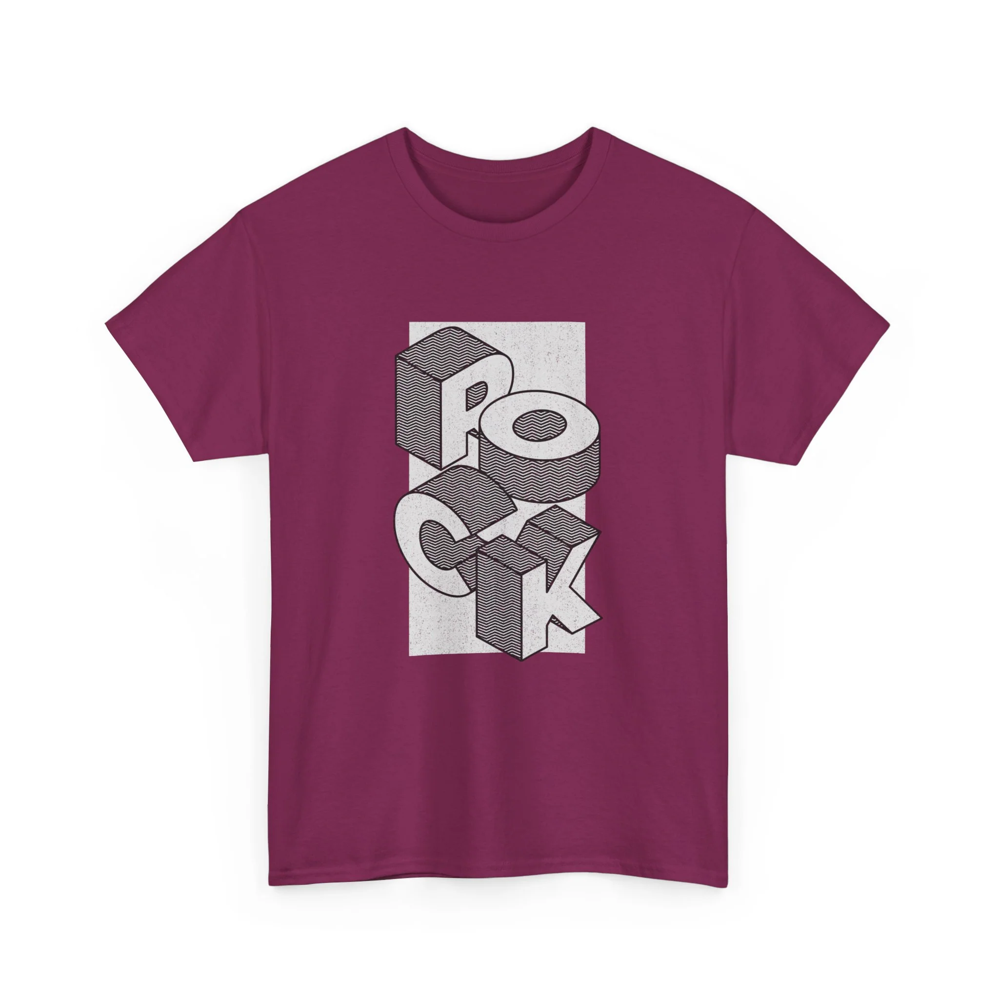 Rock Heavy Cotton Tee - necksoother
