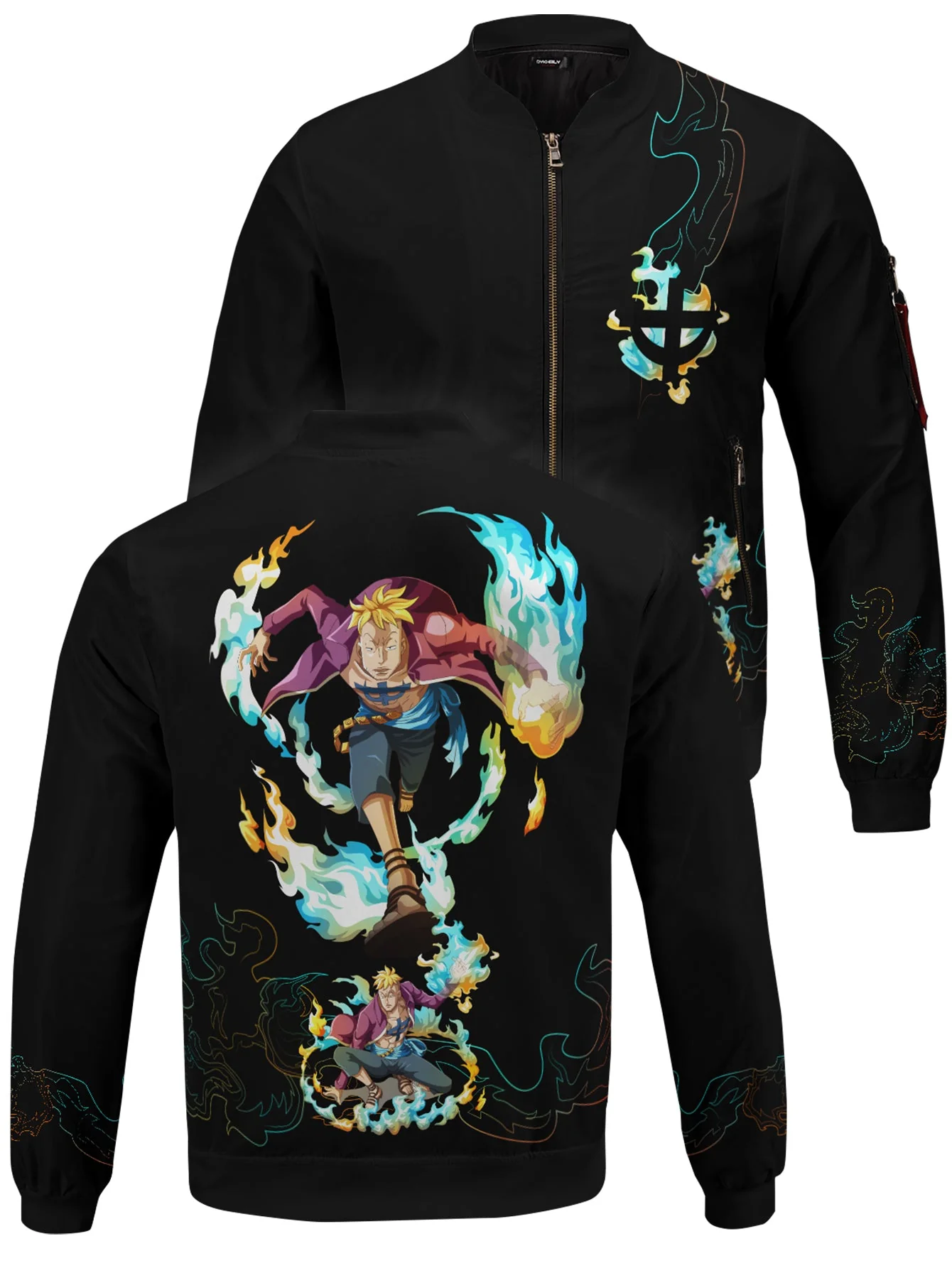 Phoenix Spirit Bomber Jacket - necksoother