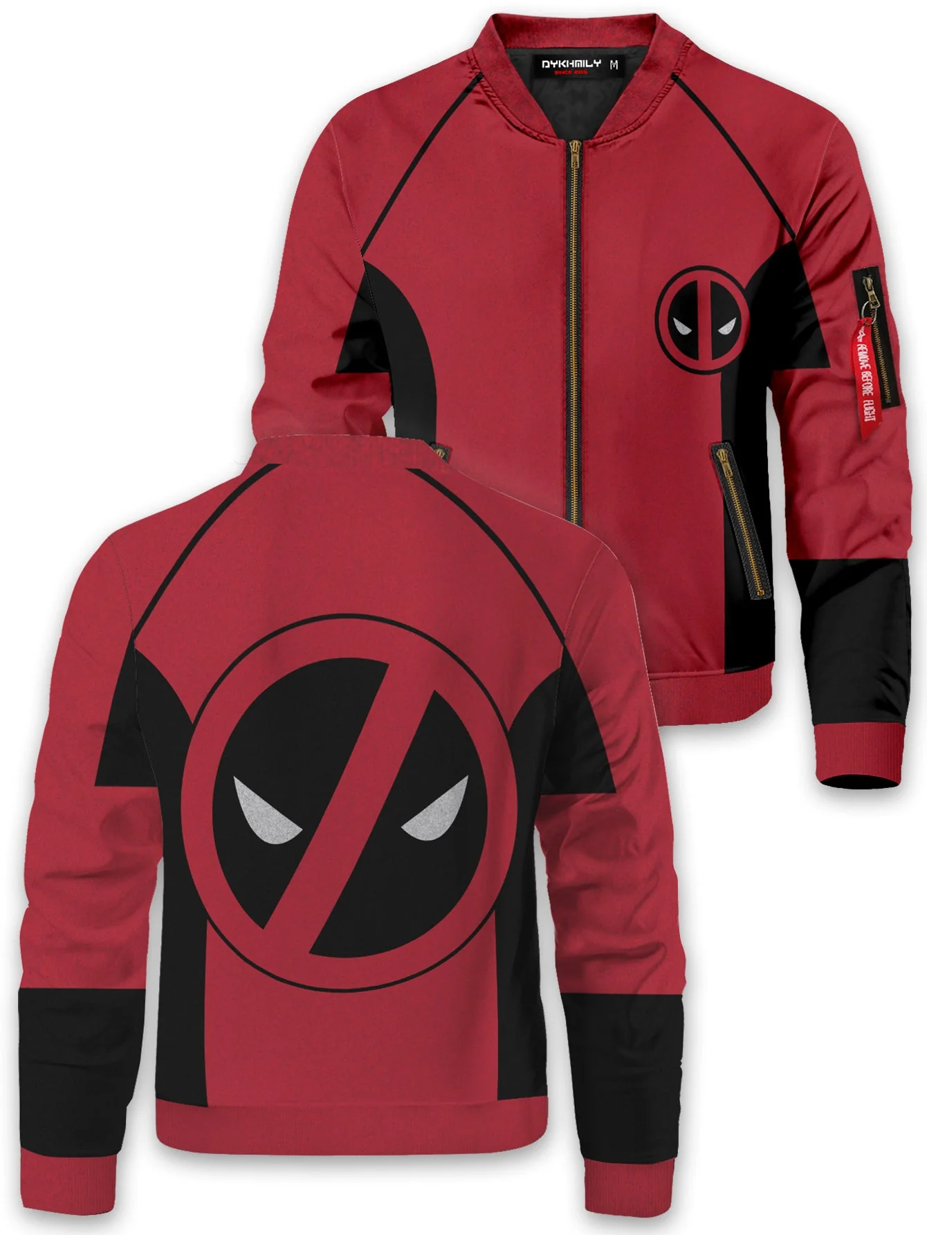 Wade Wilson Bomber Jacket - necksoother