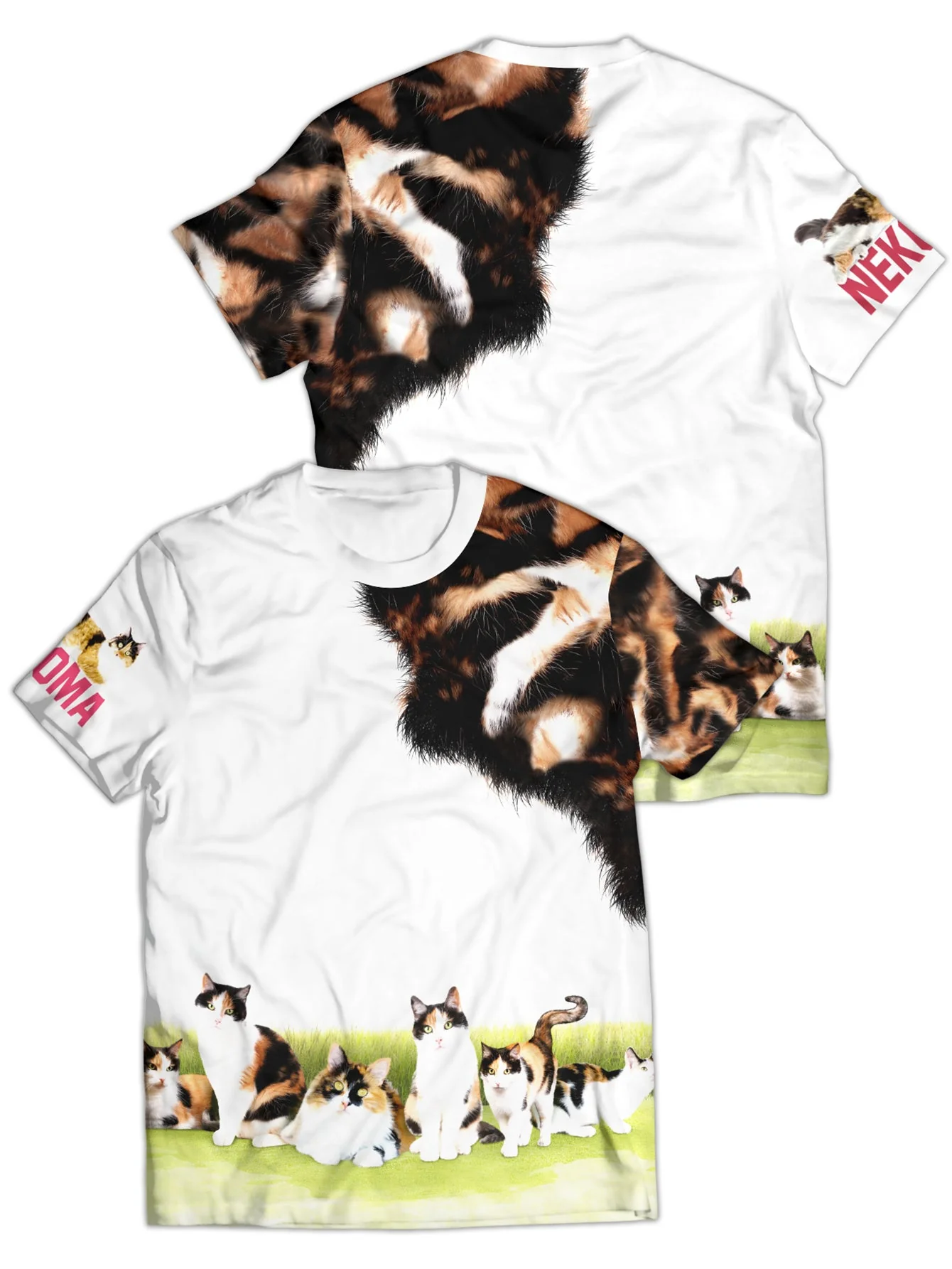 Nekoma Cat Unisex T-Shirt - necksoother