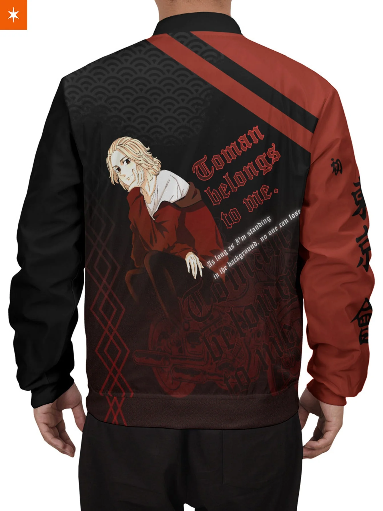 Manjiro Statement Bomber Jacket - necksoother