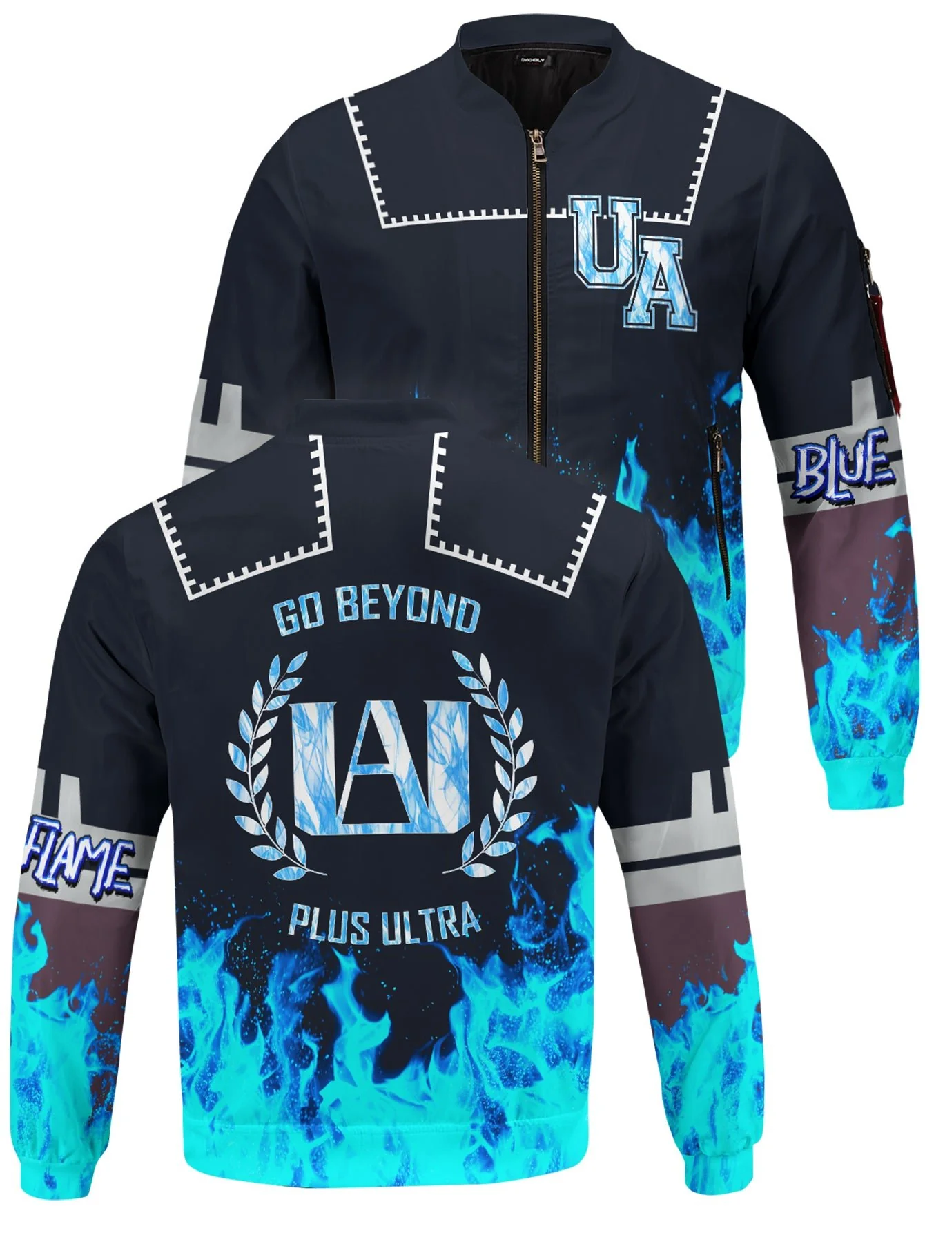Dabi Cremation Bomber Jacket - necksoother