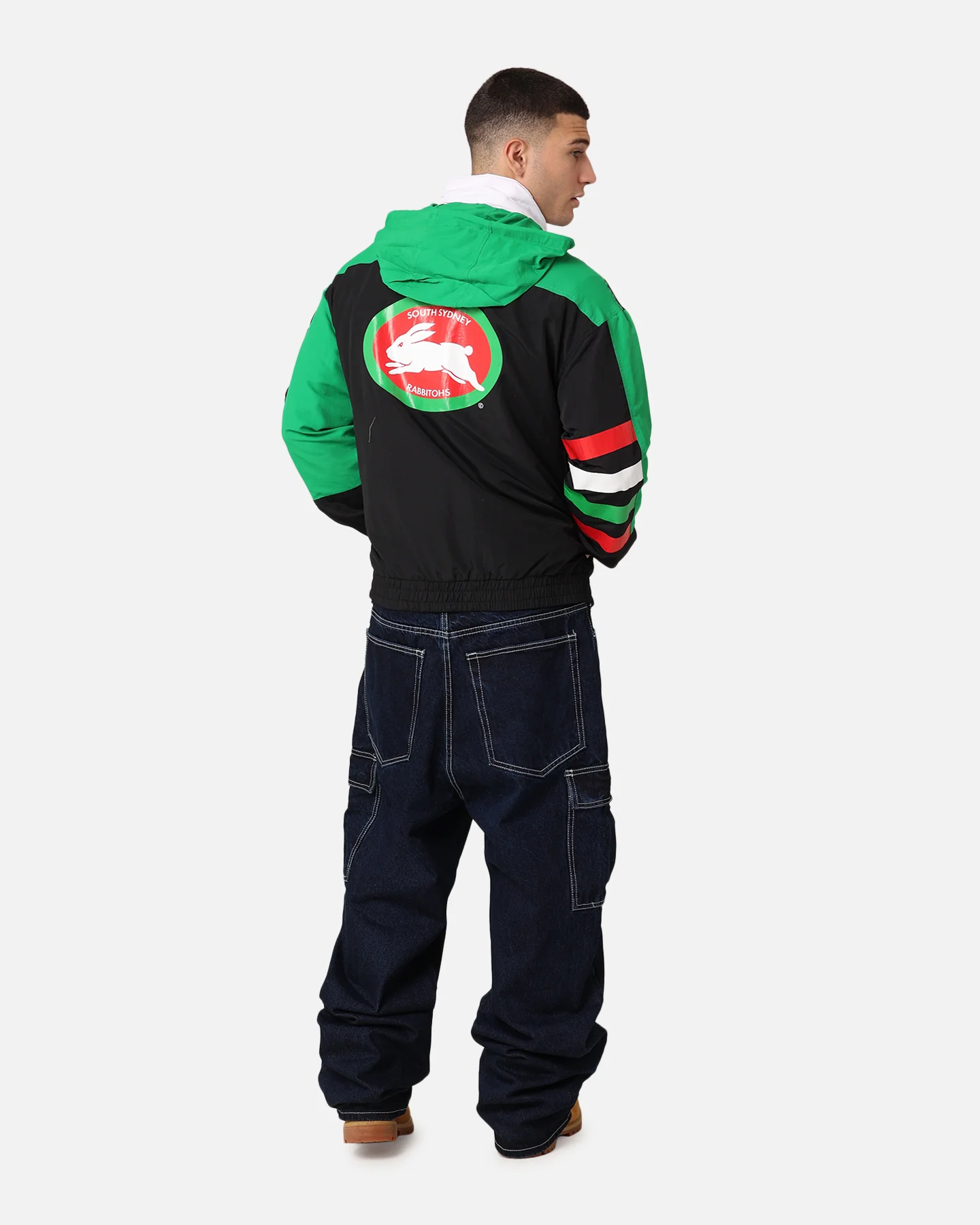 Mitchell & Ness South Sydney Rabbitohs 2014 Grand Final Spray Jacket Multicolour - necksoother