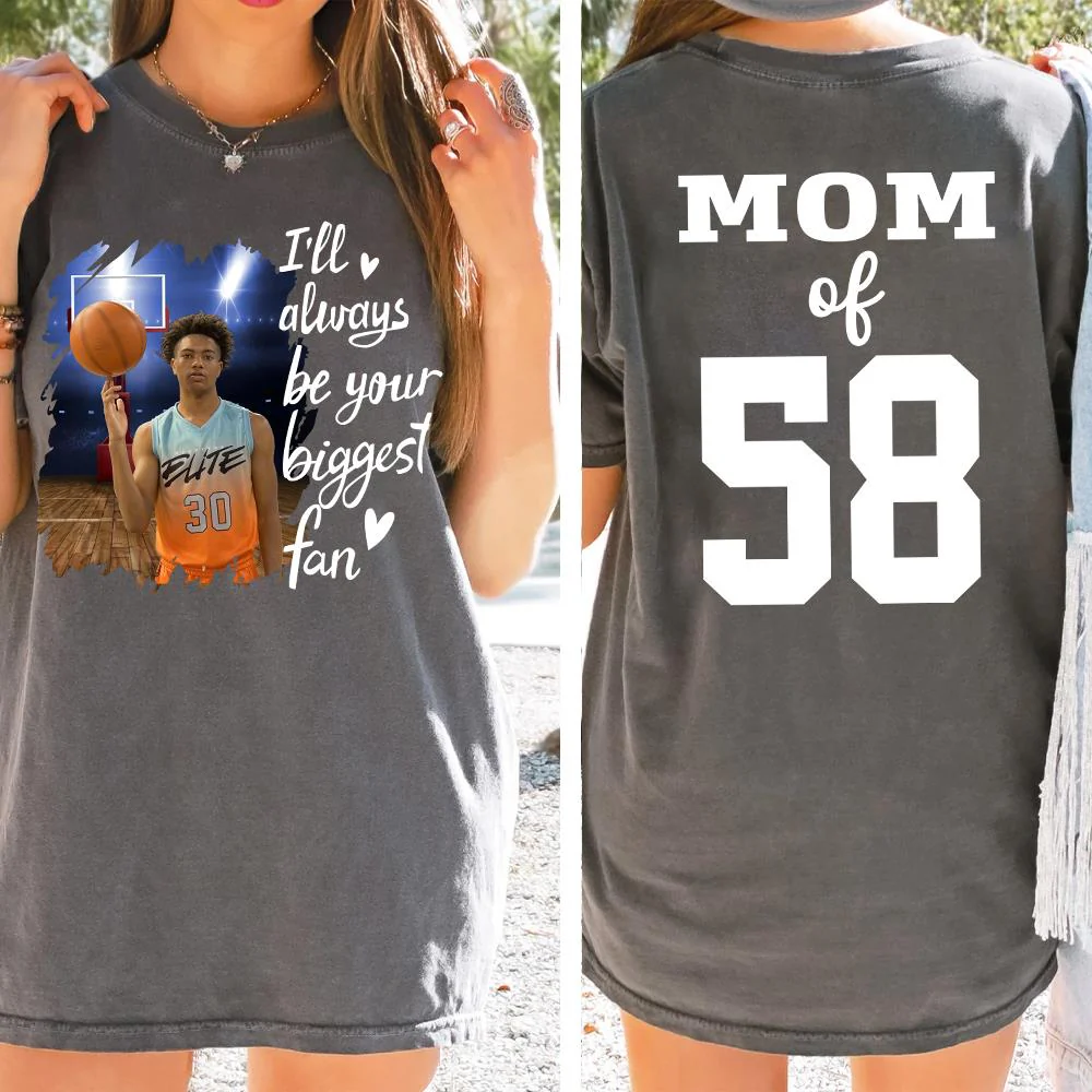 Custom Photo Basketball GameDay Shirt Gift For Basketball Lovers - Personalized Gift For Basketball Player - necksoother
