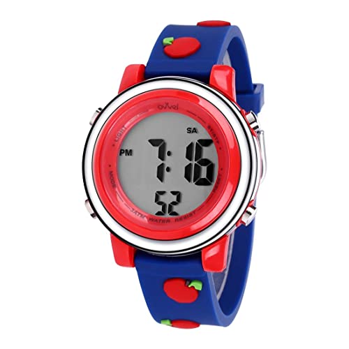 Girls Watch �C Pretty and Cute Kids Cartoon Digital Wristwatch with Teaching Display Time Teacher - necksoother