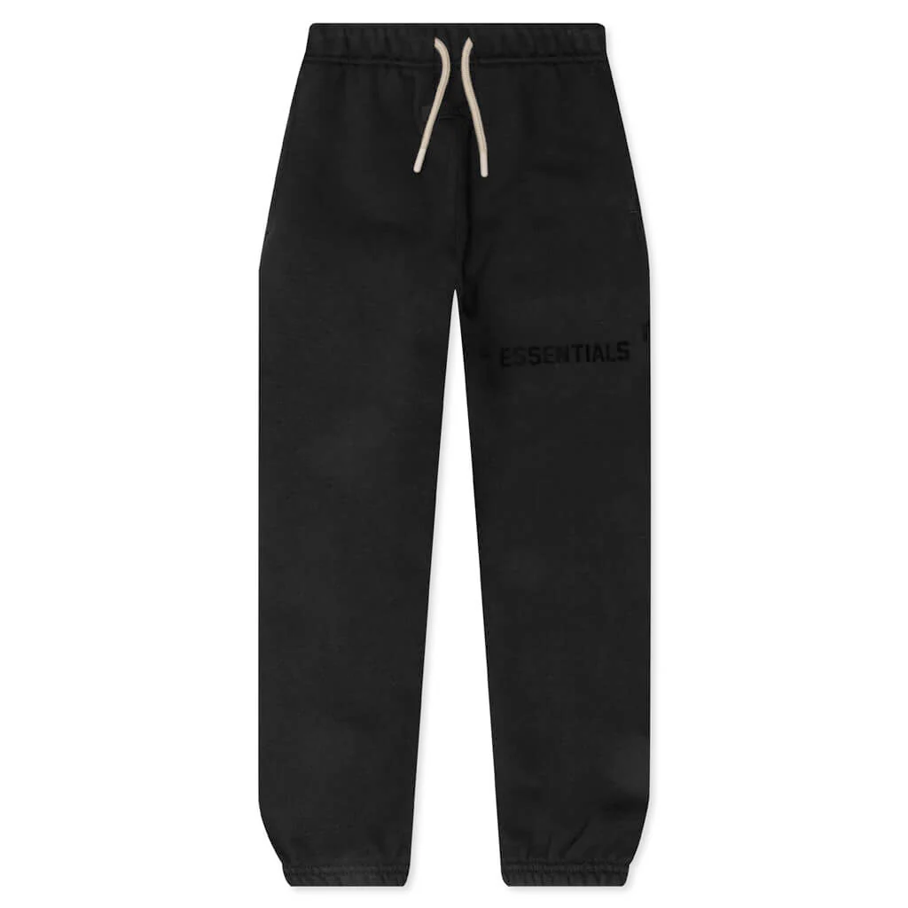 Kid's Sweatpants - Jet Black - necksoother