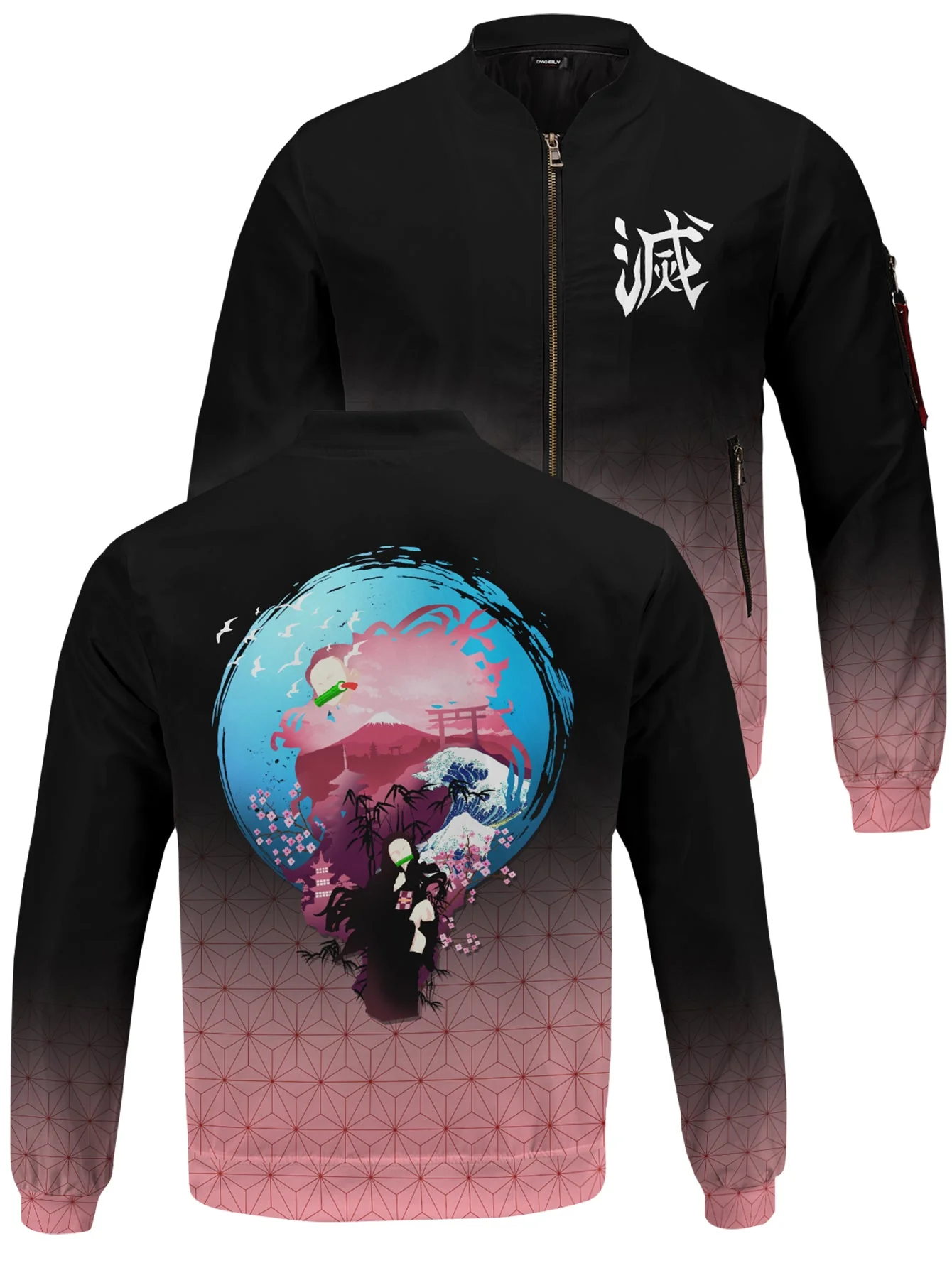 Nezuko Spirit Bomber Jacket - necksoother