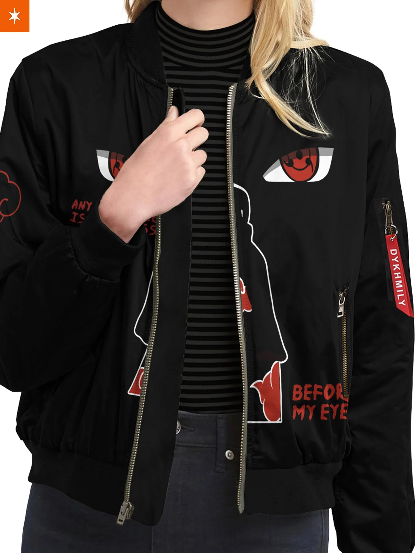 Invincible Itachi Bomber Jacket - necksoother