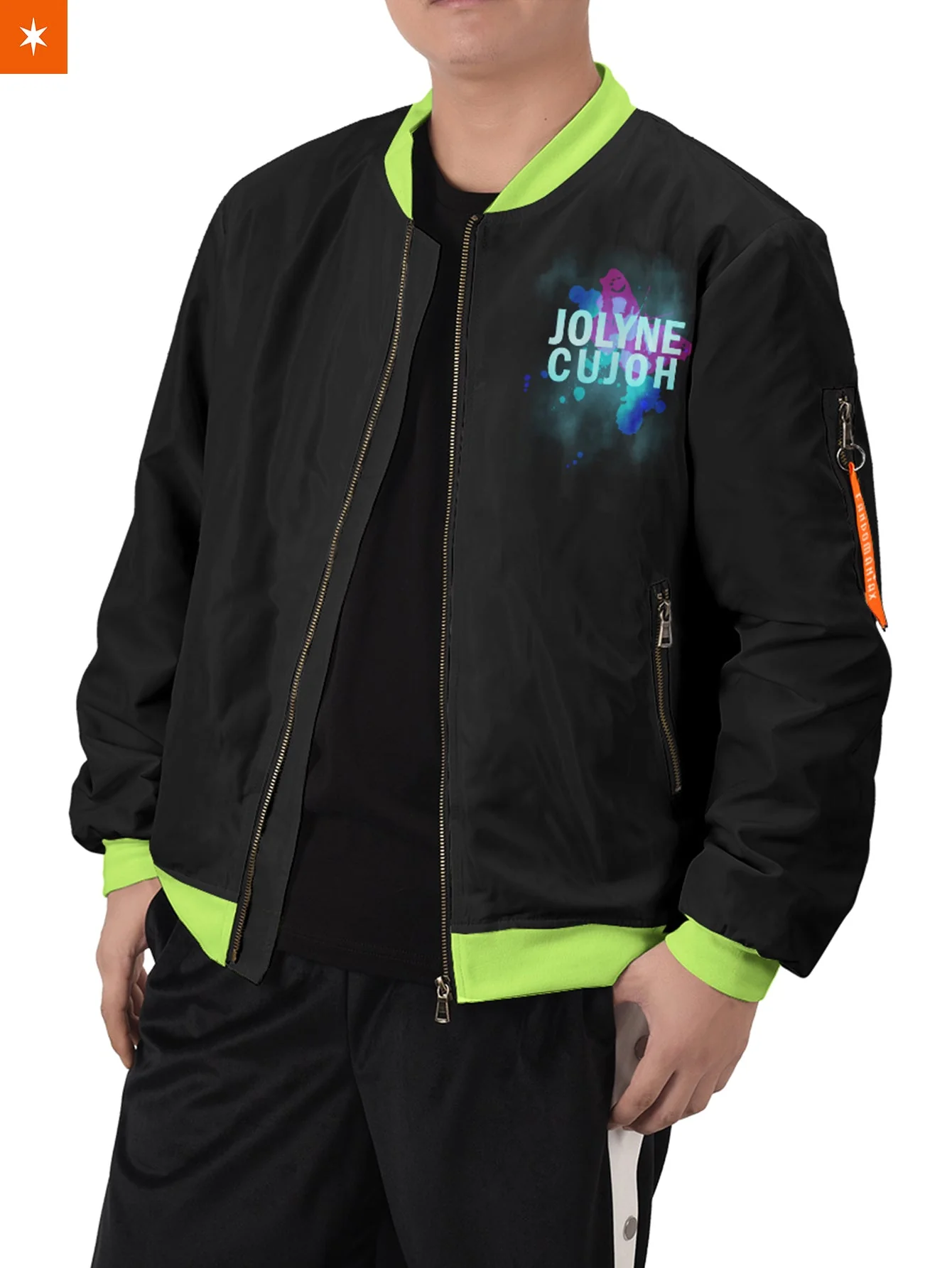 Jolyne Spirit Bomber Jacket - necksoother