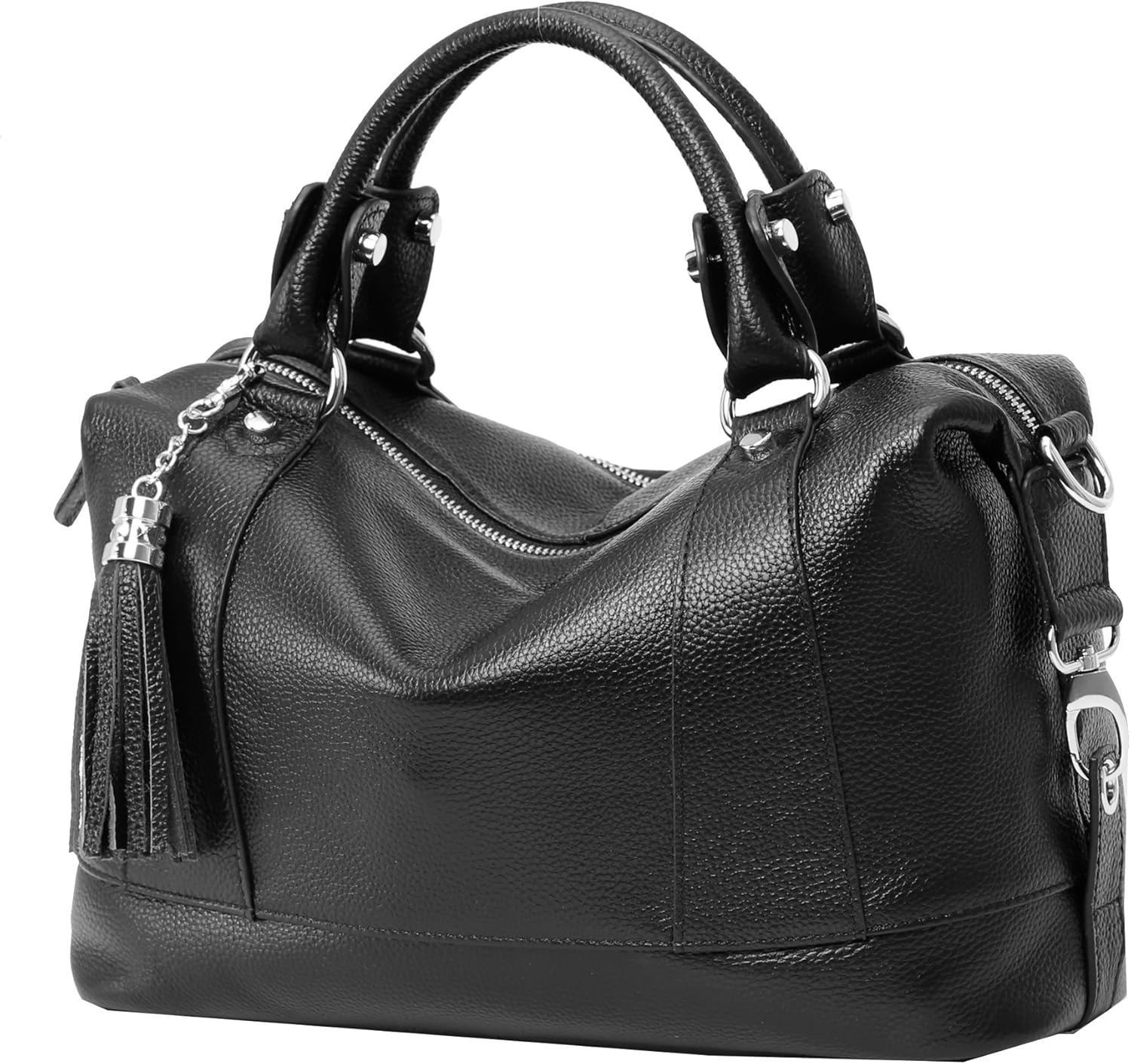 HESHE Leather Purses and Handbags for Women Shoulder Tote Work Bags Hobo Purse Crossbody Satchel Handbags Top Handle Bags - necksoother