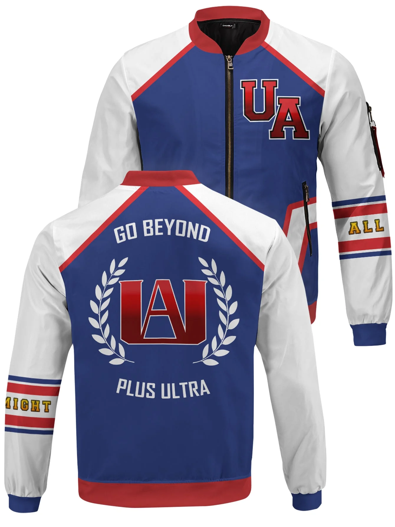 All Might Plus Bomber Jacket - necksoother