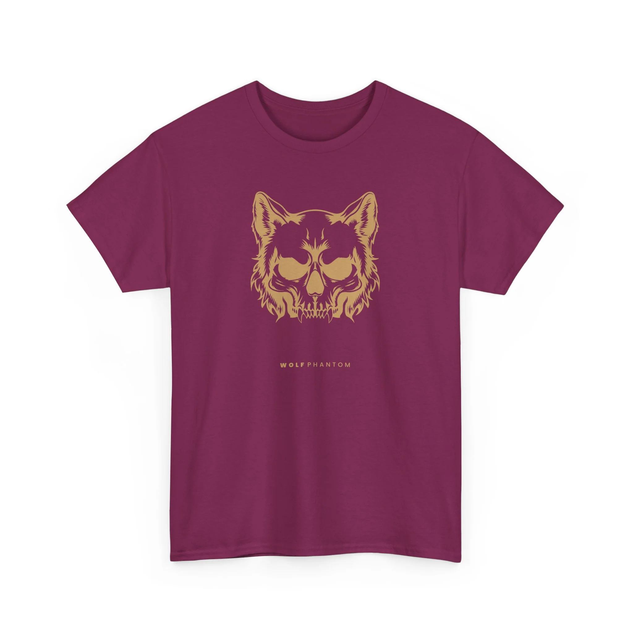 Wolf Phantom Heavy Cotton Tee - necksoother