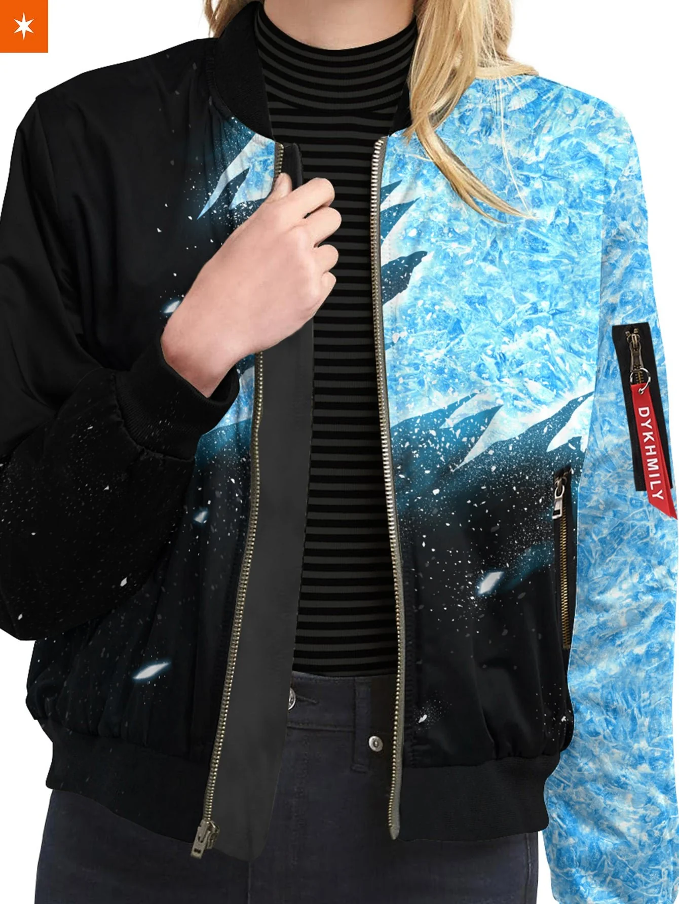Ice Warrior Bomber Jacket - necksoother