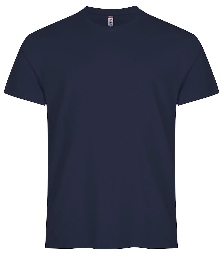 Premium T-shirt Ekstra Lang. Herre. Mørk Marine - CLIQUE 029356 - 580 - necksoother