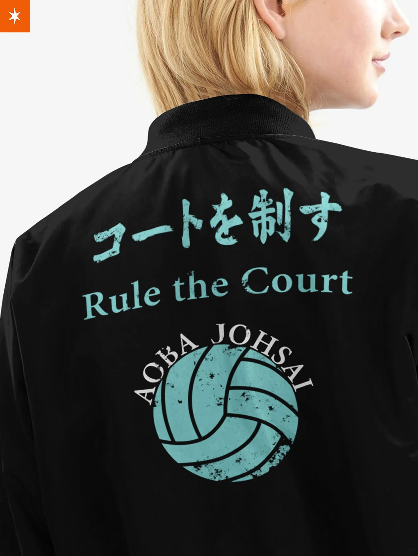 Aoba Johsai Rally Bomber Jacket - necksoother