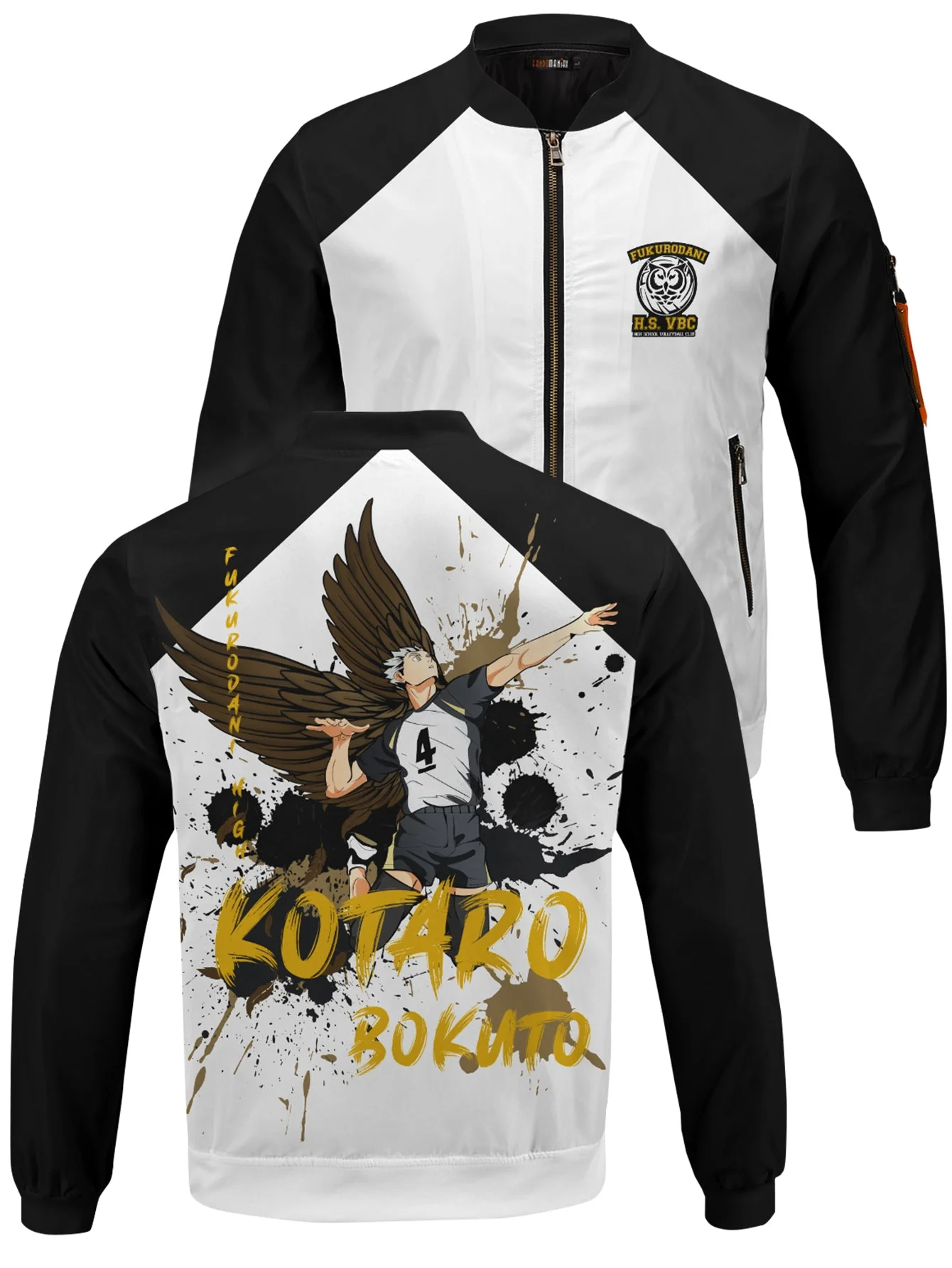 Kotaro Wings Bomber Jacket - necksoother